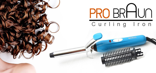 New Pro Braun Curling Iron - view 1